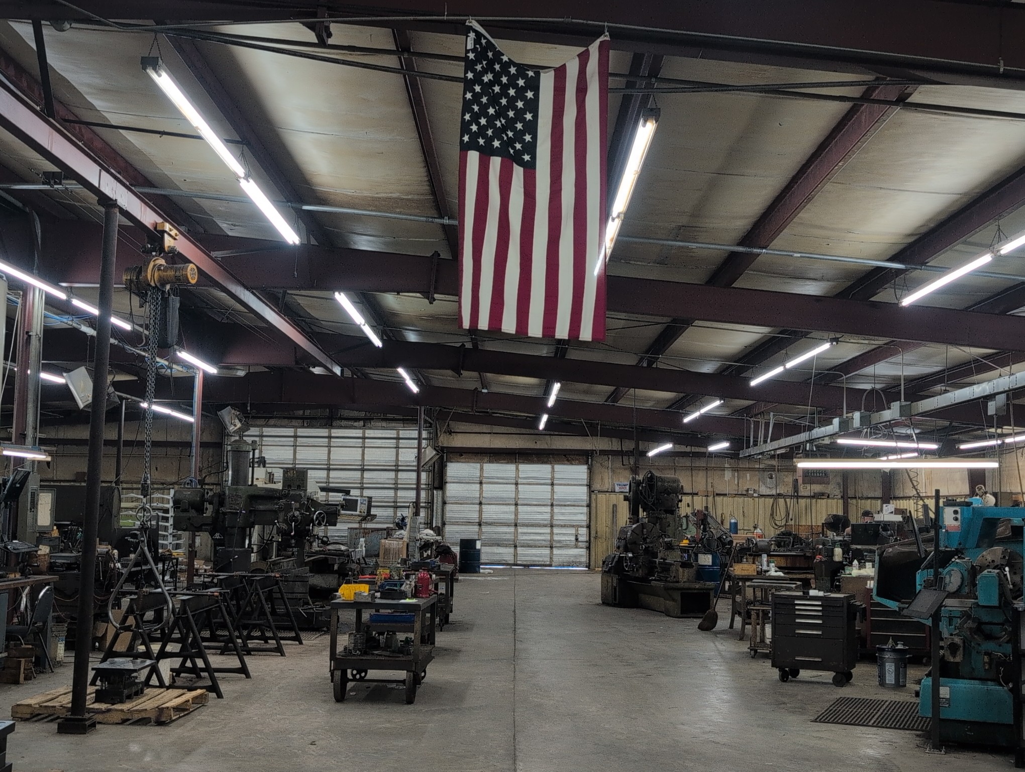 Production Machine & Tool shop floor in Corinth, Mississippi