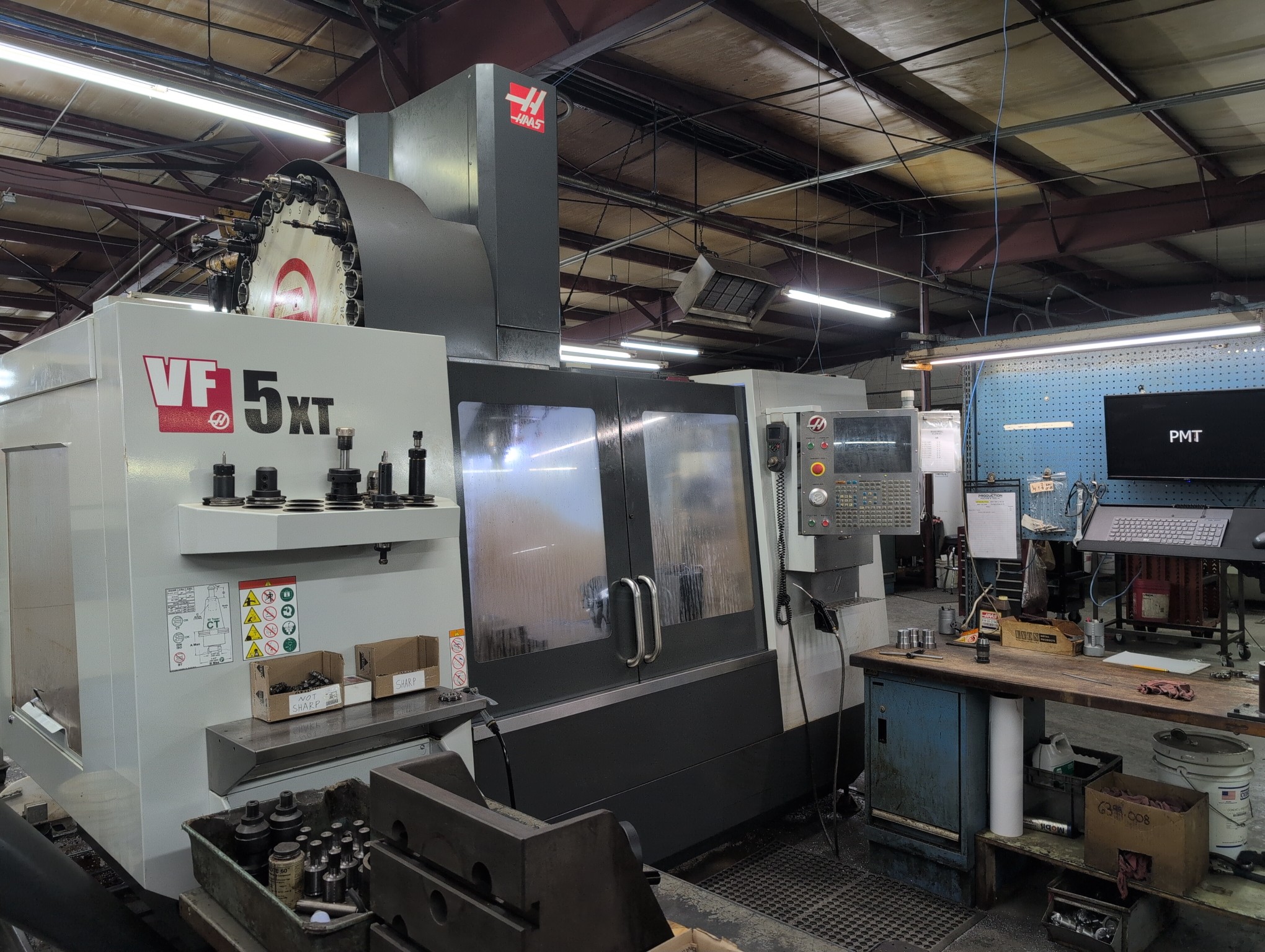 Haas VF 5XT CNC milling machine